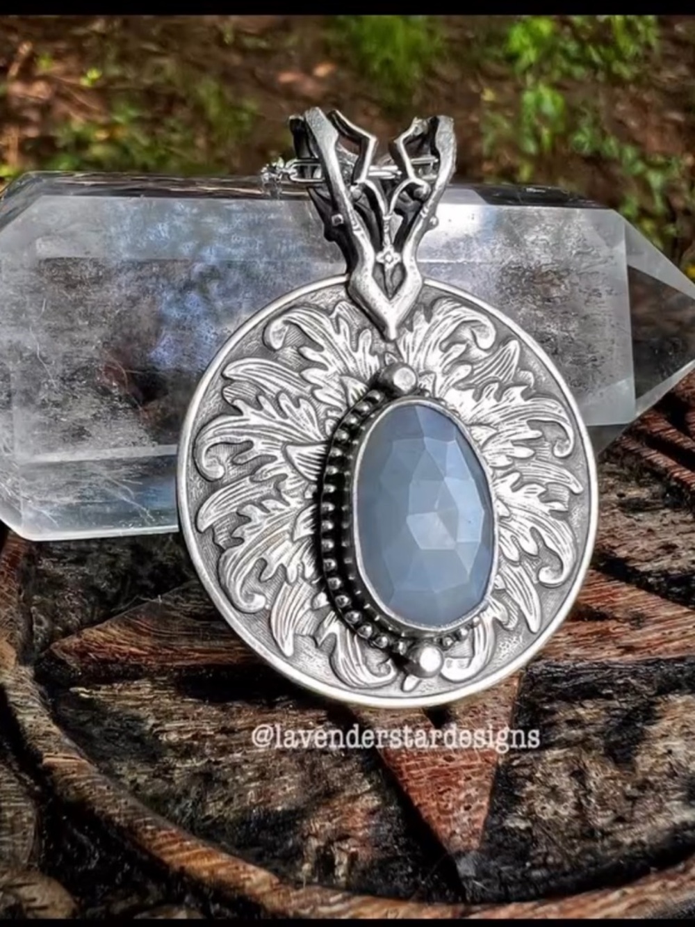 🌟 Trade w/D Artisan Faceted Moonstone Necklace 🌟 - Picture 5 of 7